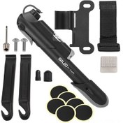 Resim Maiyame Gıyo Bisiklet Pompası - 120psı Basınç, Çift Vana Uyumlu, Taşınabilir Tamir Seti 