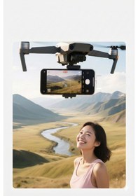 Resim Şarj Kutulu Kablosuz İkili Pembe Yaka Mikrofonu Gürültü Engelleme Özellikli 