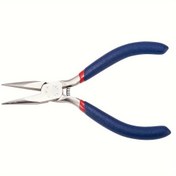 Resim Mavi Saplı Yüksek Karbonlu Çelik Takı Pensesi, İğne Burun & Dişsiz Tasarım ile DIY Takı Yapımı için 