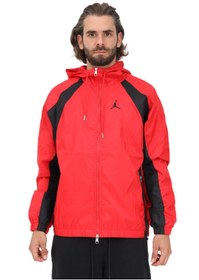 Resim Nike Jordan Essentials Erkek Kırmızı Yağmurluk Dj9828-612 