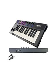 Resim Midex Midi-25 PRO Midi Klavye 25 Tuşlu Midi Keyboard 8 Pad 