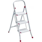 Resim Saraylı Pratik Metal Merdiven 3 Basamaklı 