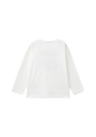 Resim United Colors Of Benetton Unisex Çocuk Sweatshirt Ben.3ı1xg10fl BEYAZ 