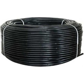 Resim 50 Mt Delikli 25 C"m Damla Sulama Bahçe Ağaç Fidan Sebze Meyve Sera Damlama Hortumu Borusu 