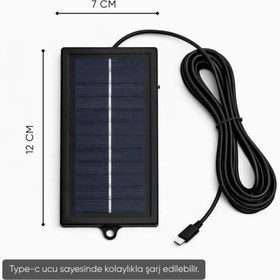 Resim Şarj Edilebilir Kamp Lambası - Wison - Solar Şarjlı (WS-688) 