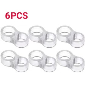 Resim Kolları Kapı Durdurucu Silikon Jel Kapı Durdurma Şeffaf Duvar 1 Adet 