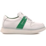 Resim Marcomen Beyaz Yeşil Erkek Sneaker Ayakkabı Çok Renkli 