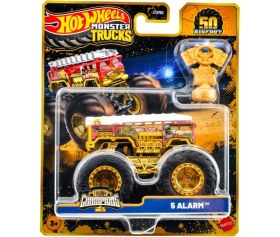 Resim JDV96 Monster Trucks Bıg Foot Trophy Şampiyonları Tekli Araba - 5 Alarm JDW00 