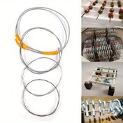 Resim 1m Seramik Asılı Tungsten Tel Pottery Kil Firing Braketi Kolye Kiln - Yüksek Sıcaklık Dayanımı ile Dayanıklı Metal Tel, Pottery, Seramik ve El Sanatları için İdeal, El Sanatları Malzemeleri, Pottery Yapımı Malzemeleri, Şık Metalik Kaplama, Yüksek Sıcaklık Dayanımı 