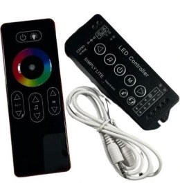 Resim Dora Led Rgbw Touch-Dokunmatik LED Kontrol Ses ve Müzik Kumandası 12-24V 