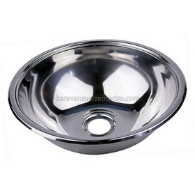Resim Krom Paslanmaz Evye Lavabo 28cm 