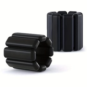 Resim 2'li set seçilmiş ev kullanımı için kadın bilek ve ayak bileği ağırlıkları, silikon ağırlık taşıyan el yüzükleri, 907.18 g ayarlanabilir kol ve bacak bilek ağırlıkları erkekler ve kadınlar için, yürüyüş, antrenman, dans, yoga, koşu için uygun, en iyi Noel hediyesi 