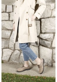 Resim Gönderi(R) Gön Vizon Antik Bağcıklı Hakiki Deri Oxford Ayakkabı vizon 