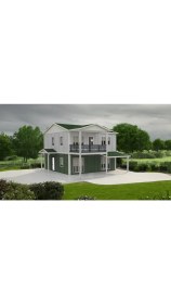 Resim Sismik Prefabrik 149 M2 Prefabrik Ev Çift Katlı 