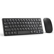 Resim Neevoyu 2.4g Kablosuz Klavye Ve Fare Seti, Ofis Bilgisayarı İçin, Ergonomik Tasarım, 800-1200 Dpı, Siyah Pil Dahil Değil Diğer 