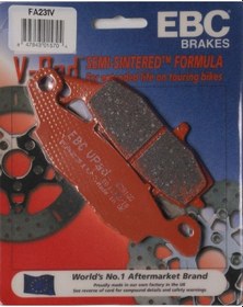 Resim Ebc Fa231v 1999-2004 Kawasaki Vn 800 Drifter Uyumlu Arka Fren Balatası Yarı Sinterli Balata 