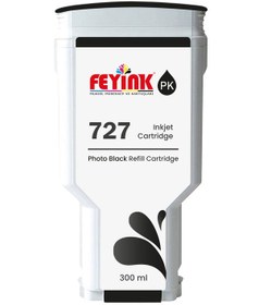 Resim Feyink Hp 727 Photo Black Pk Mürekkep Dolumlu Feyink Kartuş 