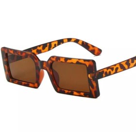 Resim Toz Vintage Kozo Leopar Kare Vintage Gözlük 