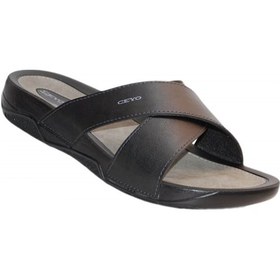 Resim Ceyo 9877 Anatomik Erkek Terlik Siyah 