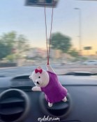 Resim esdekorium Sevimli Sallanan Ayıcık - Dikiz Aynası Aksesuar - Oto Aksesuar 