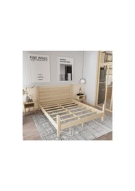 Resim Urban Model Doğal Çam Ahşap Karyola-29 100 x 200 