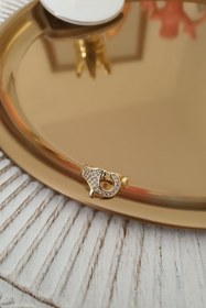 Resim Trendy Butik Zirkon Taşlı Klips Model Yüzük 