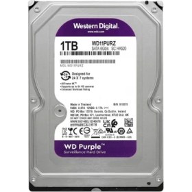 Resim Wd Purple, WD11PURZ, 3.5&quot; 1tb, 64MB, 5400 Rpm, 7/24 Güvenlik, HDD 