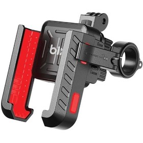 Resim Gidon Bağlantılı 360 Derece Ayarlanabilir 3.5 -7.2 Uyumlu Motosiklet Bisiklet Telefon Tutucu Ahşap 