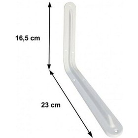 Resim Raf Altı 7 X 9 No L Ayak Beyaz Diğer 