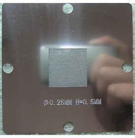 Resim Efiks 90X90 KALIP STENCİL UNİVERSAL 0,25 MM 