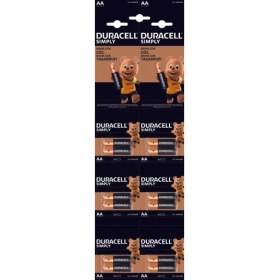 Resim Duracell Alkalin AA Kalem Pil 12'li Paket 