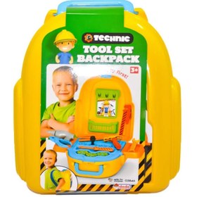 Resim Dede Oyuncak Teknik Tamir Set Sırt Çantası 03846 
