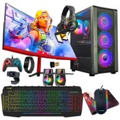 Resim Turbox TX5427 i5-6400 16 GB 512 GB SSD 4 GB GTX1050Ti 23.6" Dos Masaüstü Bilgisayar 