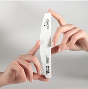 Resim Tırnak Üstü Törpü Buffer 100/180 Beyaz Yarım Ay 