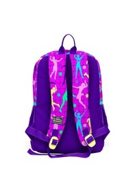 Resim Coral High Kids Pembe Mor Voleybol Desenli Okul Sırt Çantası 23761 