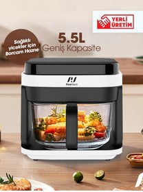 Resim Af539T Xl Borcam Hazneli Airfryer 5.5 L Fritöz 