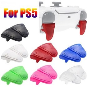 Resim Elmpaly Ps5 Kontrolcü Mavi Atış Oyunu L2r2 Kısa Tetik Aksesuarı 