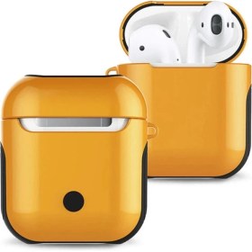 Resim Vintessy Airpods 2 (2.nesil) 3in1 Kılıf - Sarı 