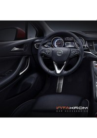 Resim intakrom Opel Astra K Krom Ayak Dinlendirme Pedalı 2015 - 2019 