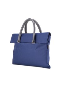 Resim Classone Byn-el001 Wtxpro Su Geçirmez Kumaş 13-14 İnch Bayan Laptop, Notebook, Apple Uyumlu MacBook Air El Çantası- Tote Bag - Lacivert 