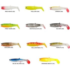 Resim Remixon Buster Shad 10cm Tekli Silikon Yem 