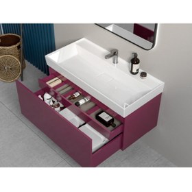 Resim TURKUAZ Sharp Etajer Uyumlu Lavabo,80x48 Cm 