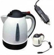Resim 3D 1 Litre 24 Volt Araç Içi Oto Su Isıtıcı Kettle Çakmaklık Girişli 