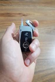 Resim Saatistan Manyetolu Araba Anahtarı Figürlü Şık Çakmak ve Koleksiyon Hediye 