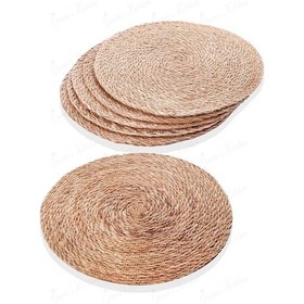 Resim Dekoratif Modern 35 Cm Hasır Amerikan Servis 1 Adet Royaleks-blssgs35 Çok Renkli 