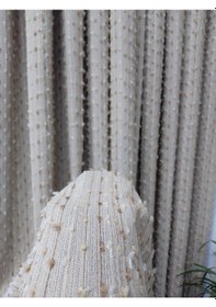 Resim As Perde İthal Püskül Fon Perde 9 Renk Çok Renkli 