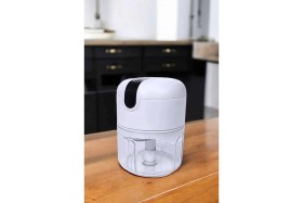 Resim Zenvia Şarjlı Mini El Rondosu Doğrayıcı Taşınabilir 250 ml Çelik Bıçaklı ZNV-HBY3245 