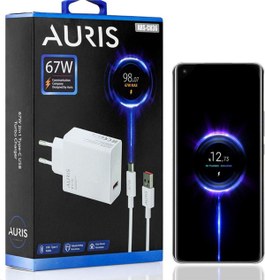 Resim Auris Ars-Ch36 67W Type-C Turbo Şarj 
