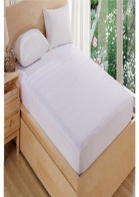 Resim Divanev Sıvı Geçirmez Fitted Çift Kişilik Alez 220X200+30 Cm Beyaz 