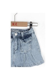 Resim Nk Kids Cute Kız Çocuk Jean Etek 58705 Mavi 